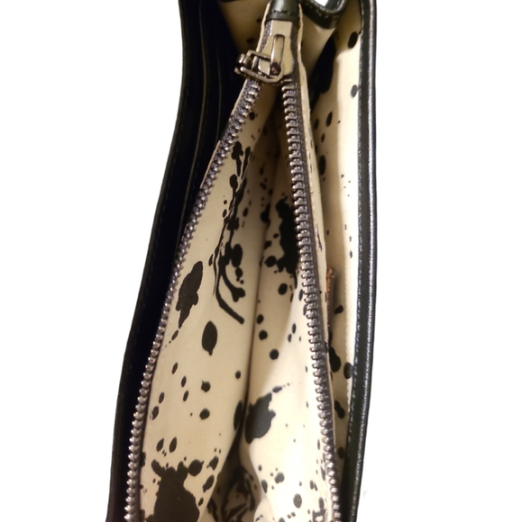 JAMIN PUECH | Leopard Print + Black Leather Fold Over Wallet - Picture 6 of 6